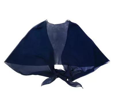 Lasessor tummansininen hartiahuivi