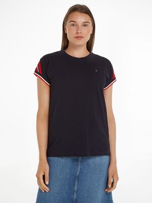 Tommy Hilfiger tummansininen T-paita
