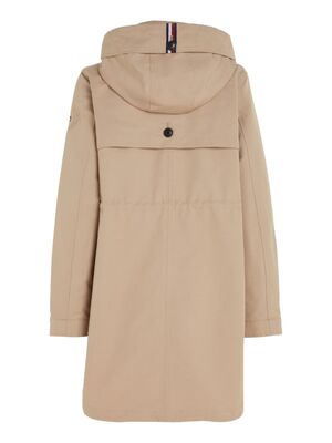 Tommy Hilfiger beigensävyinen parkatakki