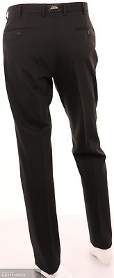 Buzon mustat suorat housut tummalle puvulle