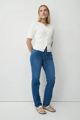 Anna Montana siniset Dina Straight Fit farkut
