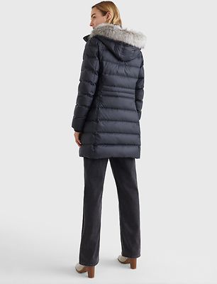 Tommy Hilfiger musta untuvatakki