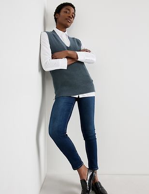 Gerry Weber vihreä neuleliivi