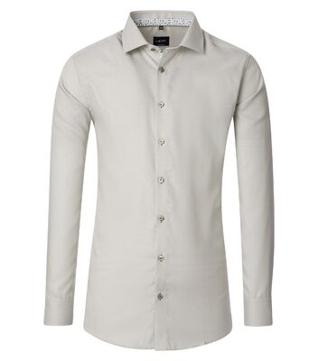 Venti vaaleanvihreä modern fit pitkähihainen kauluspaita