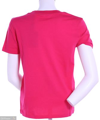 Gant pinkki t-paita pyöreällä pääntiellä