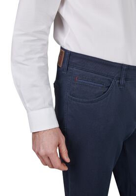 Club Comfort tummansininen puuvillahousu