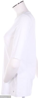 Gerry Weberin valkoinen trikoopusero, pyöreällä pääntiellä