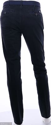 Meyer tummansininen puuvillahousu