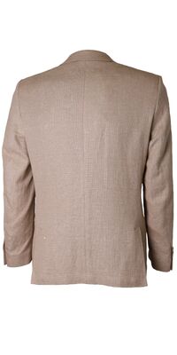 Buzo bambu/pellava beigenvärinen bleseri