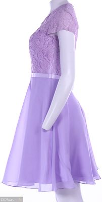 Vaalealila lyhyt juhlamekko Fashion New Yorkin mallistosta