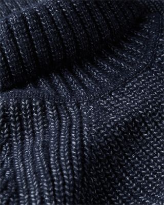 Tommy hilfiger tummansininen paksu neulepusero