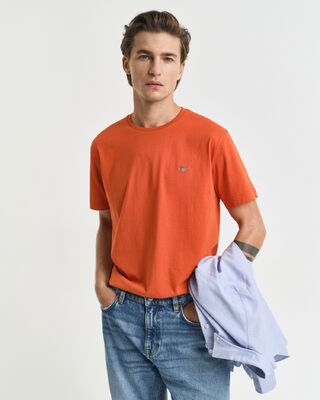 Gant oranssi lyhythihainen T-paita