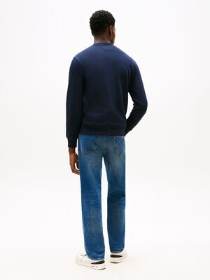 Tommy Hilfiger tummansininen collegepaita