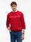 Tommy Hilfiger punainen college pusero