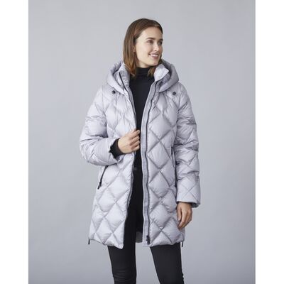 Junge hopean sävyinen untuvatakki