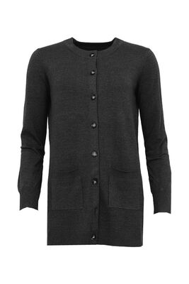 STI musta napillinen neuletakki