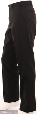 Buzon mustat suorat housut tummalle puvulle