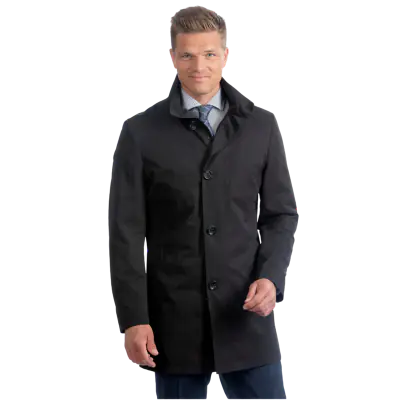 Buzo musta popliinitakki