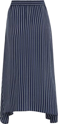 Tommy Hilfiger tummansininen raidallinen hame