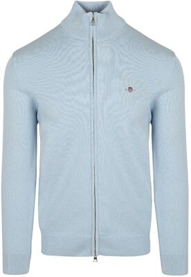 Gant vaaleansininen puuvillaneuletakki