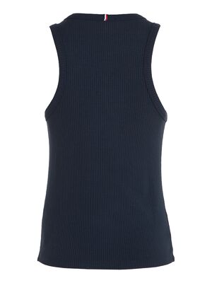 Tommy Hilfiger tummansininen hihaton toppi