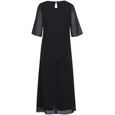 Elinette musta pitkä mekko