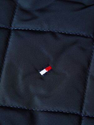 Tommy Hilfiger tummansininen lyhyt bombertakki