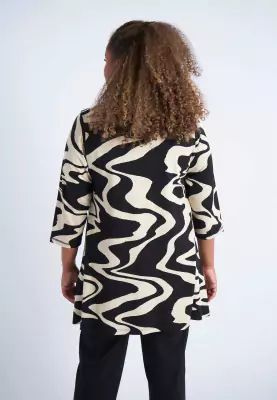 Pont Neuf kuviollinen trikootunika