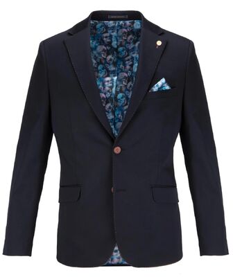 Guide London tummansininen bleiseri