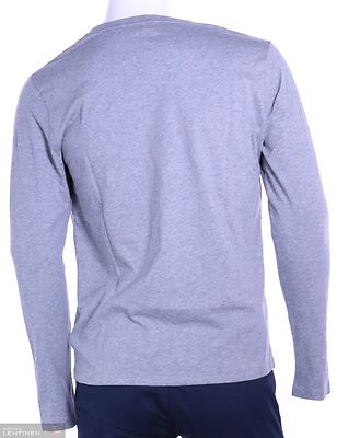 Gantin harmaa pitkähihainen t-paita