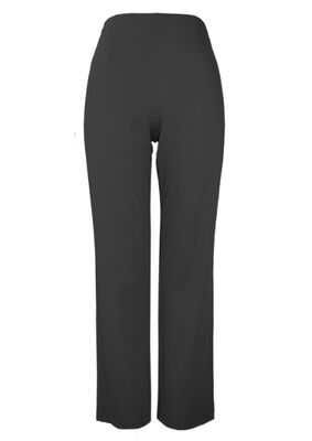 Adelina mustat suoralahkeiset jersey housut