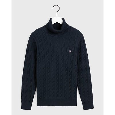 Gant tummansininen poolopalmikkoneule