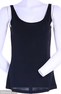 Rils musta himmeä kiiltoinen trikoo toppi