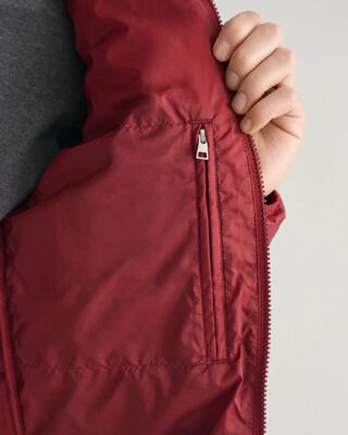 Gant viininpunainen untuva pusakka