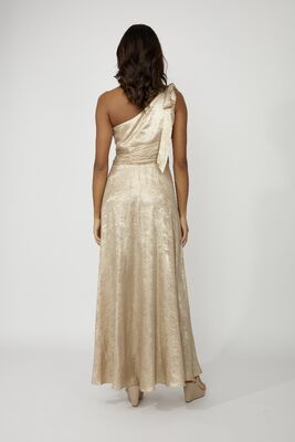 Frank Lyman upea kultainen juhlamekko