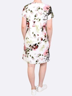 Lea H kukkakuosinen t-paitamekko