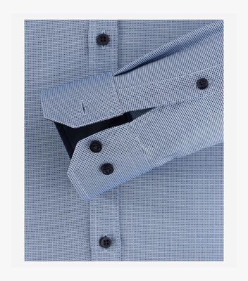 Venti sininen body fit kauluspaita