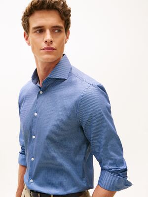 Tommy Hilfiger sininen slim fit paita