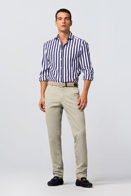 Meyerin vaaleanharmaat puuvillahousut