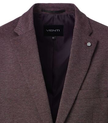 Venti viininpunainen joustava modern fit irtotakki