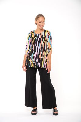 Aino kuviollinen a-linjainen tunika