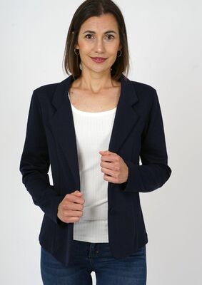 M.X.O tummansininen vuoriton jakku