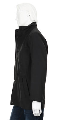 Buzo musta pikkutakin peittävä kevät takki