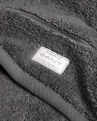 Gant tummaharmaa luomupuuvilla käsipyyhe