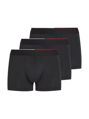 Tommy Hilfiger mustat micro bokserit 3kpl paketissa
