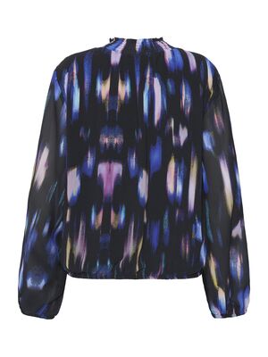 Signature värikäs sifonki pusero