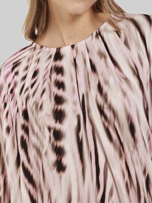 Signature roosan sävyinen trikoopusero