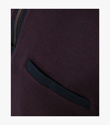 Casamoda luumunpunainen college pusero