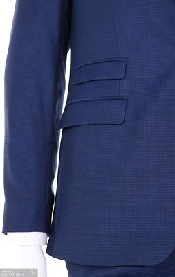 Turo sininen ruutukuosinen irtotakki