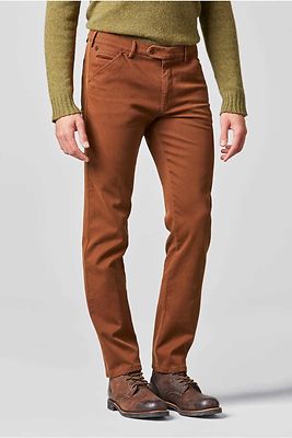 Meyer ruskeat puuvillahousut